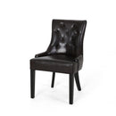 Contemporary Cheney Dining Chair Set With Tufted Design