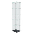 Premium 5 Tier Glass Display Case With 5 Dynamic LED Modes