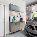 Astro Series - Garage Cabinet Set C With Soft Closing Drawers - Metallic Gray