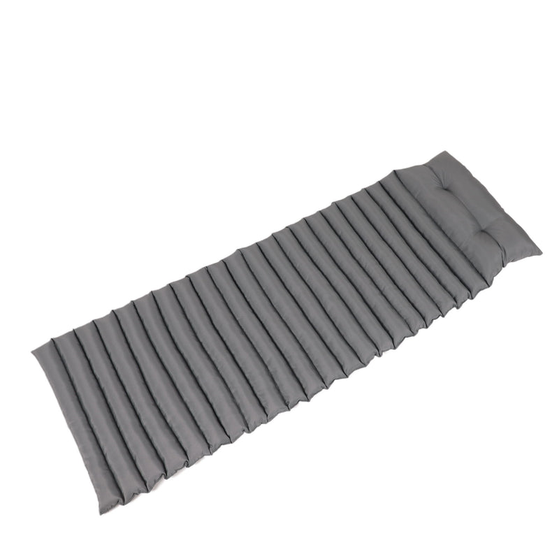 2 Piece Outdoor Chaise Lounge Chair Cushion Set