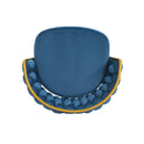 Modern Low Back Upholstered Counter Height Bar Stools (Set of 2)