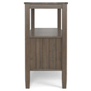 Lev - Console Table - Smoky Brown