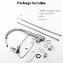 Kitchen Faucet With Pull Down Spray Head - Brushed Nickel