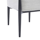 Modern Upholstered Accent Armchair With Pocket Spring Seat