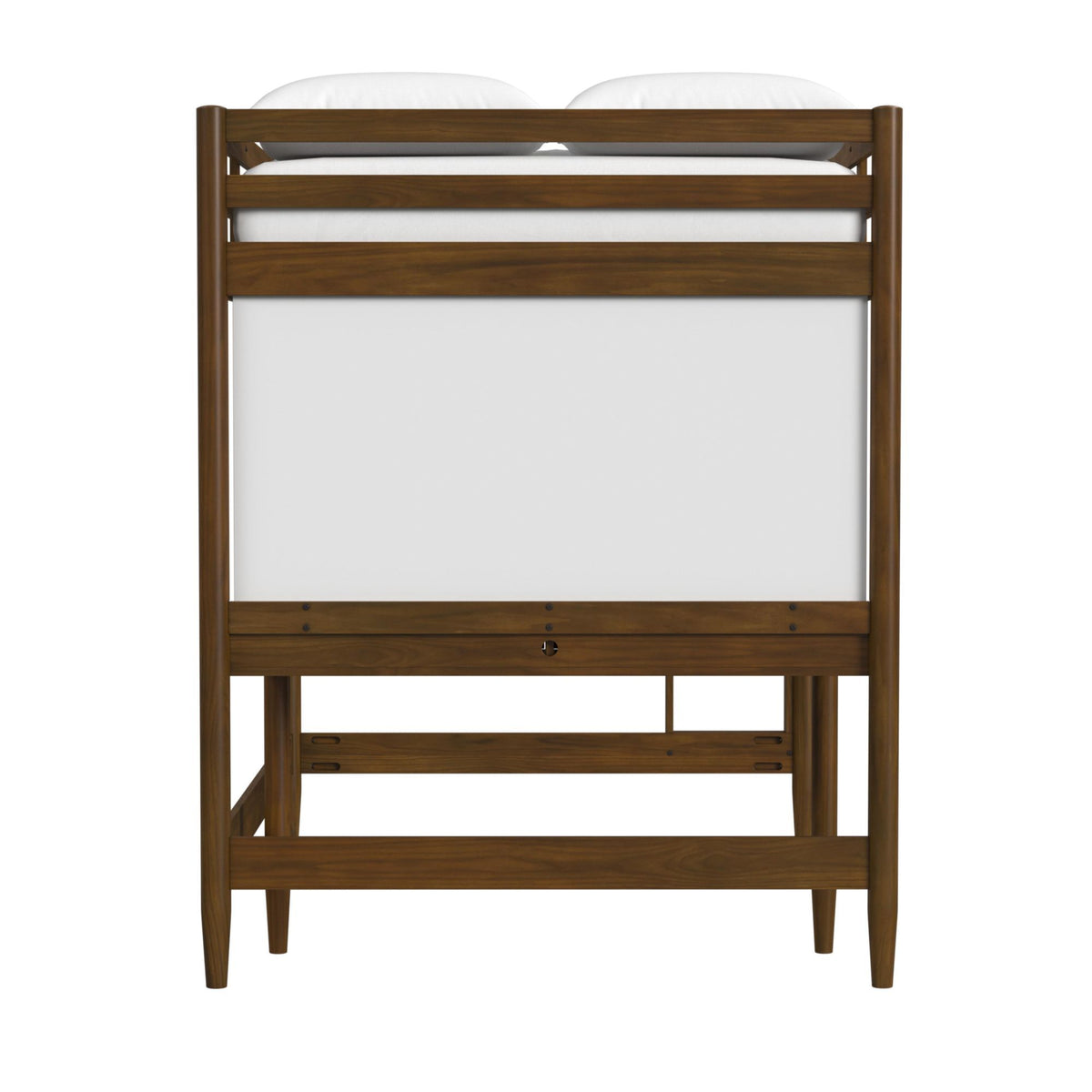 Malibu Full Loft Bed in Walnut by Elements International, view 16