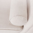 Auroral - Velvet Upholstered Chaise Lounge With Scrolled Arms And Tapered Legs