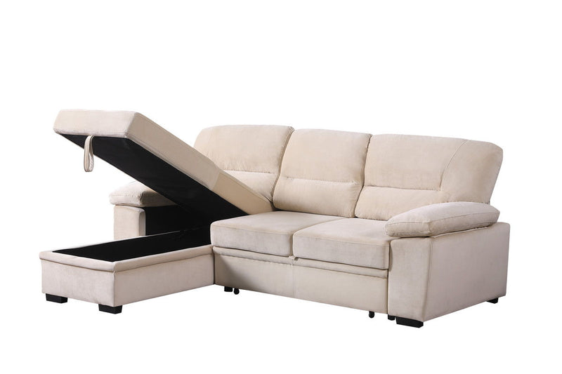 Kipling - Reversible Sleeper Sectional Sofa Chaise