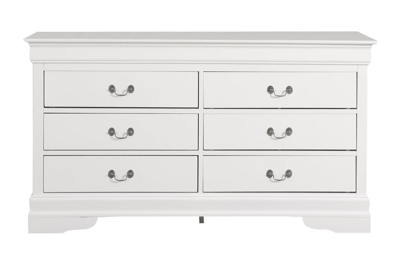 Louis Phillipe - G3190-D Dresser - White