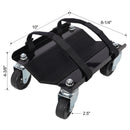 Heavy Duty Snowmobile Dolly With V Slide And Swivel Casters Steel, 1500Lbs Capacity