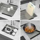 Ada-Compliant 23" Undermount Sink, Low Depth Single Bowl - Brushed Nickel