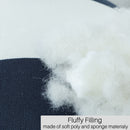 2 Piece High Back Patio Chair Cushion Set, Tufted Adirondack And Rocking Chair Cushions