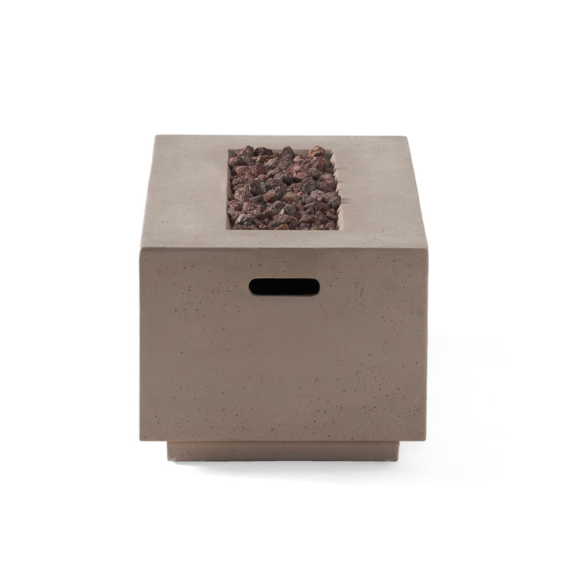 Contemporary Outdoor 40,000 Btu Propane Fire Pit