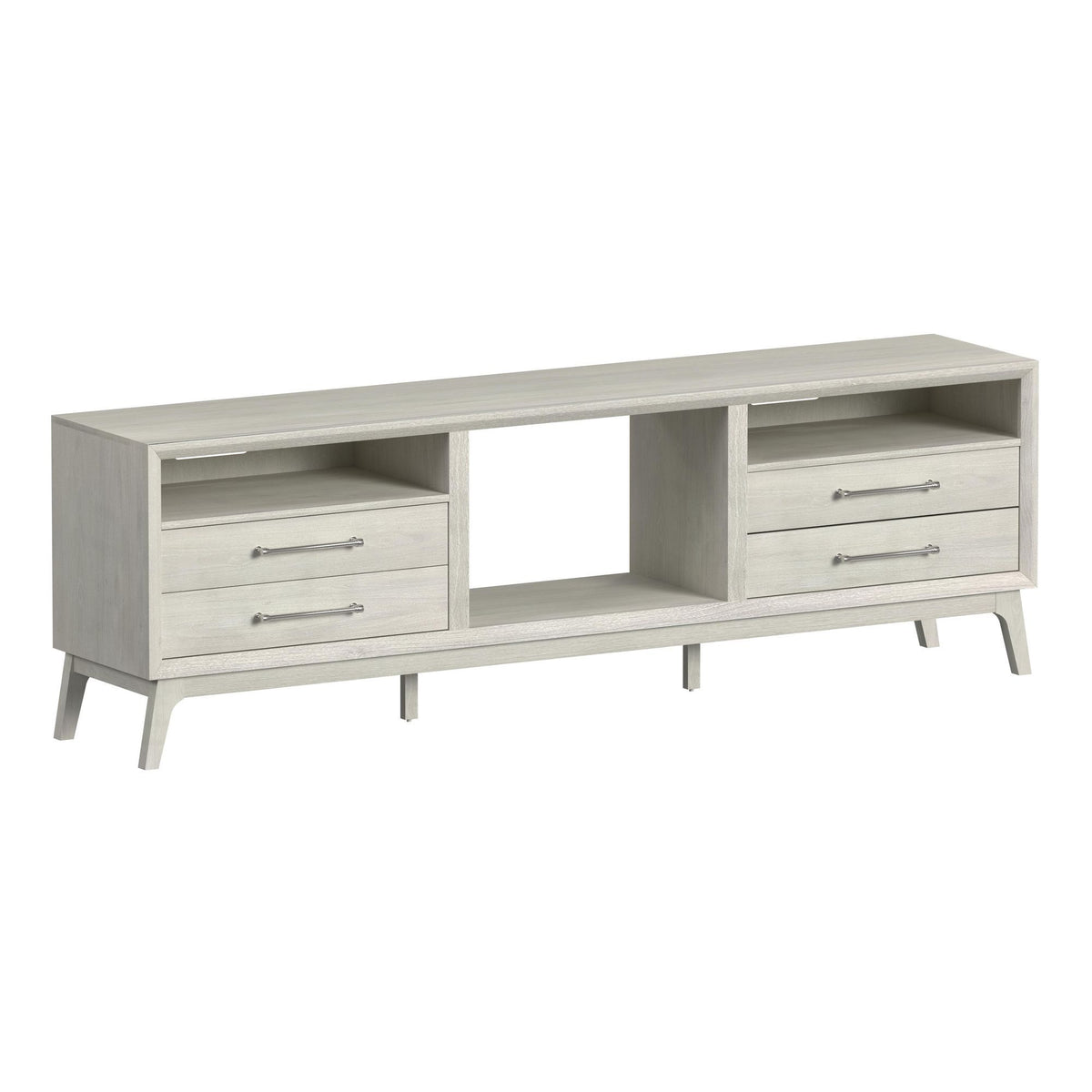 Westland TV Console in White by Elements International, view 3