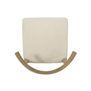 Mid Century Modern Dining Chair Set With Upholstered Seating