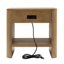 Normandy - Open Nightstand - Light Brown
