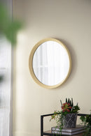Transitional Decor Style Wall Mirror Decor With Frame For Bathroom