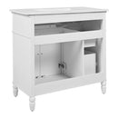 Bathroom Vanity With Sink, Freestanding Cabinet & Drawers