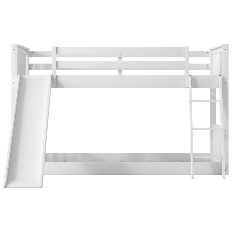 Bunk Bed & Convertible Slide And Ladder