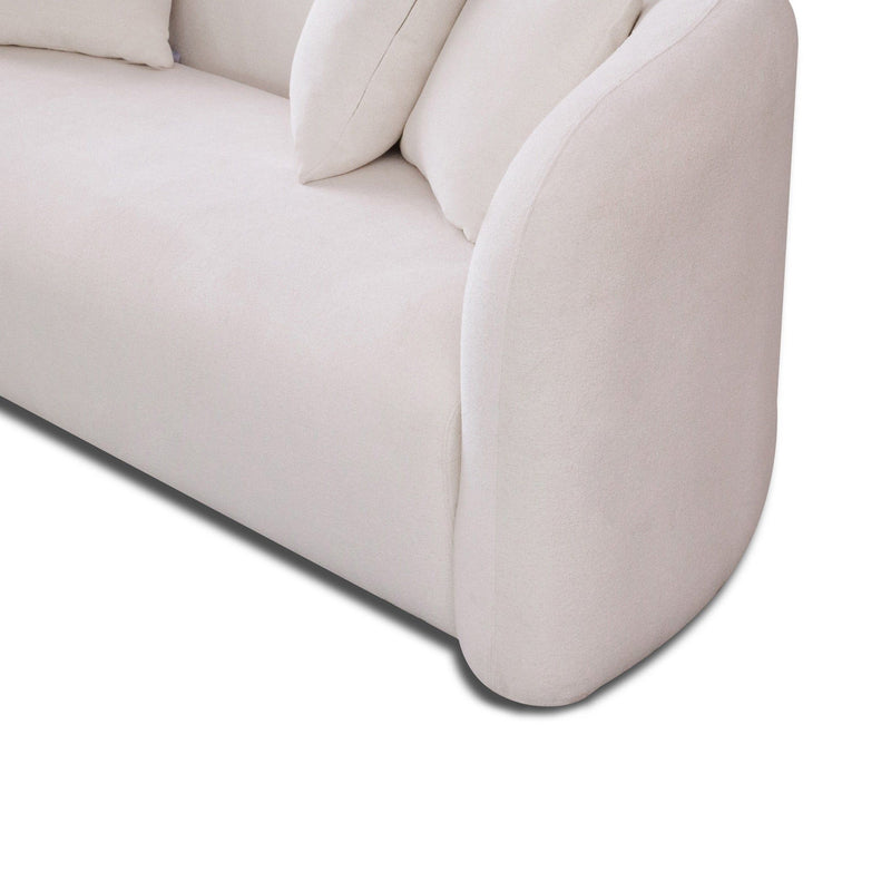 Mason - Mid Century Modern Luxury Tight Back Curvy Couch