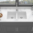 Granite Composite Double Bowl Undermount Kitchen Sink