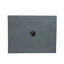 Decorative Fountain With Rectangle Design, With Light And Pump, For Indoor And Outdoor - Gray