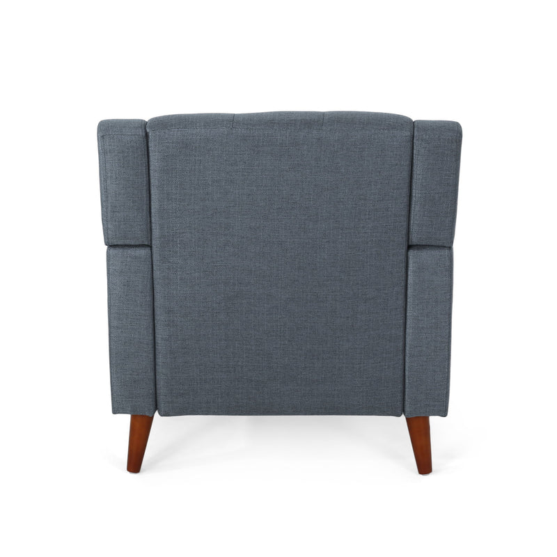 Luminaesque - Fabric Upholstered Armchair With Tufted Back