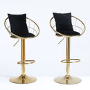 Unique Design Bar Chair, 360 Degree Rotation, Adjustable Height, Suitable For Dining Room And Bar