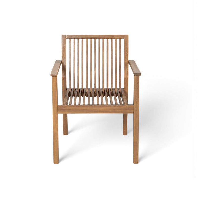 Patio Dining Chair, Comfortable Waterproof Seating (Set of 2)