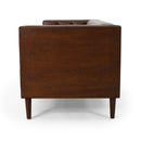 Contemporary 3 Seater Sofa With Tufted Design