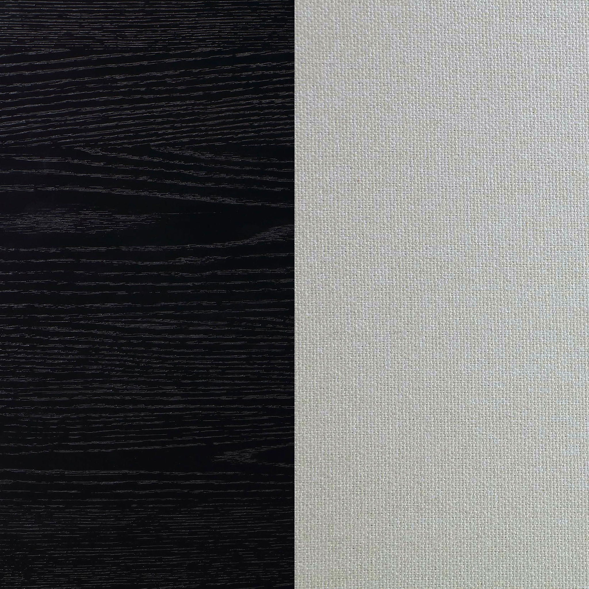 Brookmead Dining Side Chair Ivory and Black (Set of 2)