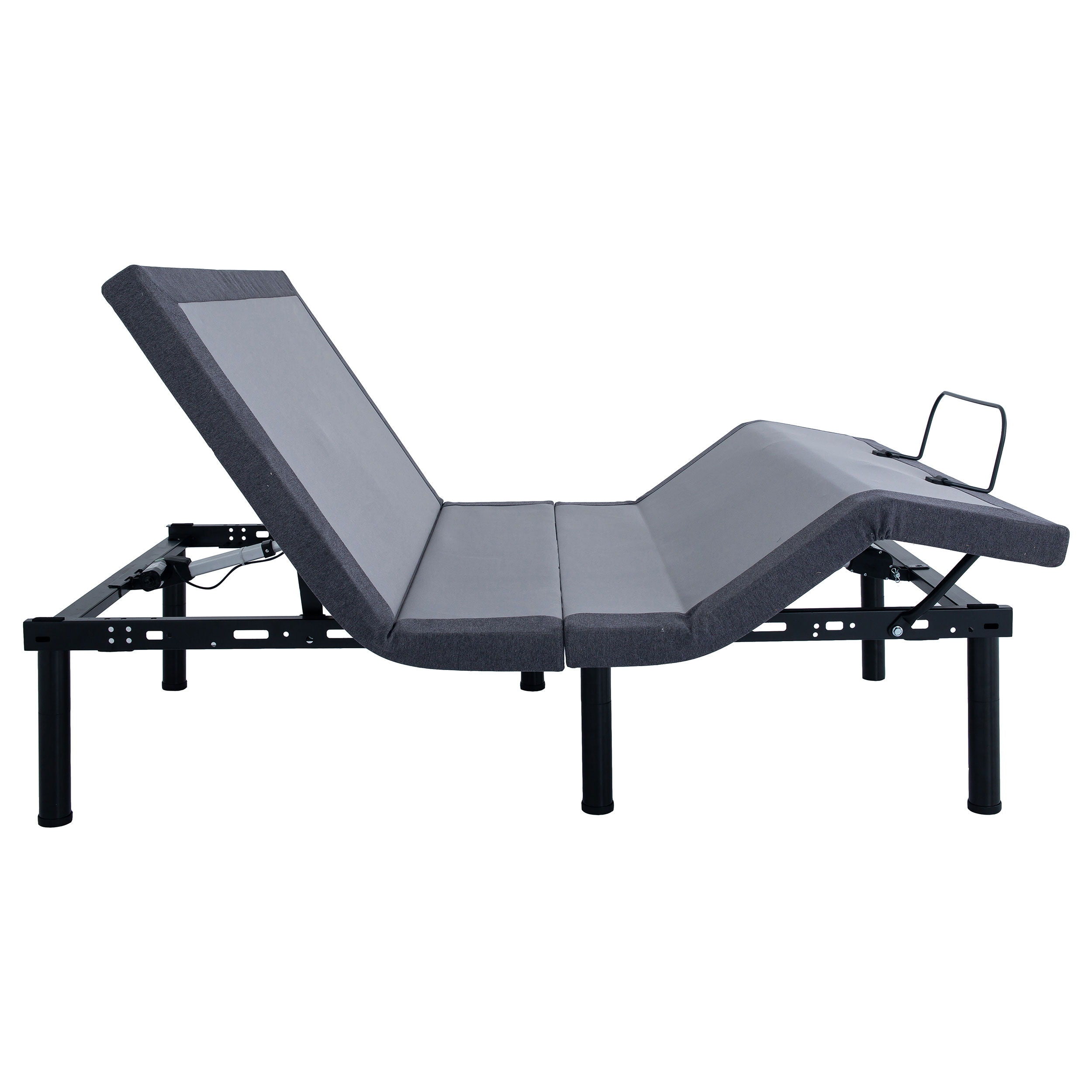 Kelven Adjustable Bed Base with Dual Massage Motors and Wireless Remote