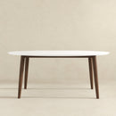 Ada - Mid-Century Modern Style Oval Dining Table