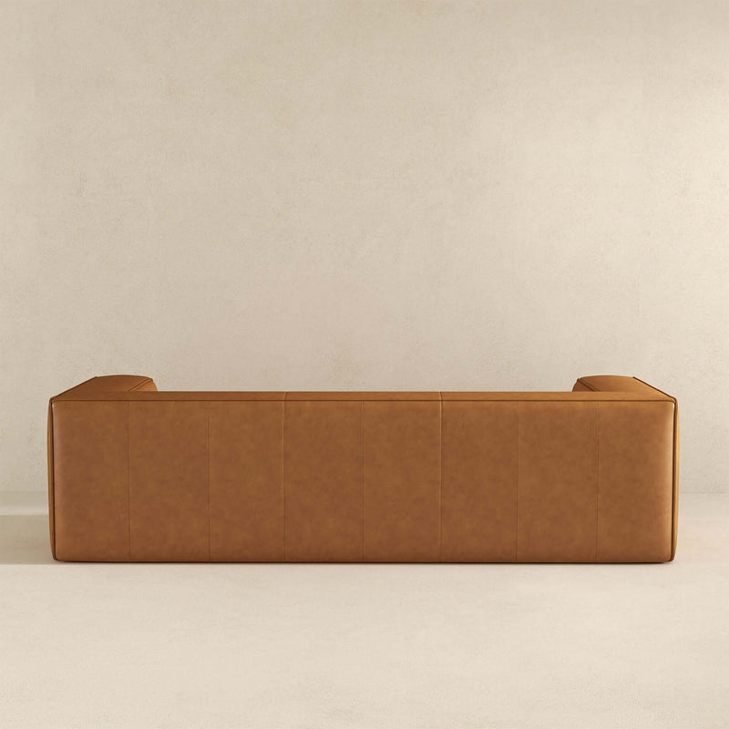 Colton - Leather Sofa - Tan