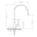 Design Lead Free Drinking Water Faucet - Brushed Nickel