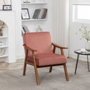 Accent Chair, Classic Mid Century Modern For Extra Seating