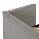 Twin Size Upholstered Daybed With Pop Up Trundle