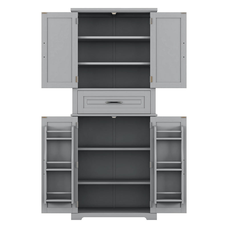 Bathroom Storage Cabinet With Multifunctional Storage Space, Drawer With Slide Rails, Adjustable Shelf