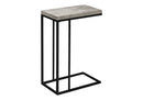 C-Shaped Accent Table For Living Room