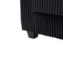 Modern 4 Seater Corduroy Sofa Couch With USB Ports And Hidden Storage