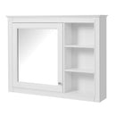 Modern Wall-Mounted Medicine Cabinet With Mirror, Adjustable Shelf