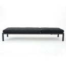 Modern Chaise Lounge With Wate Resistant Fabric Cushions