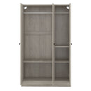 3 Door Shutter Wardrobe With Shelves