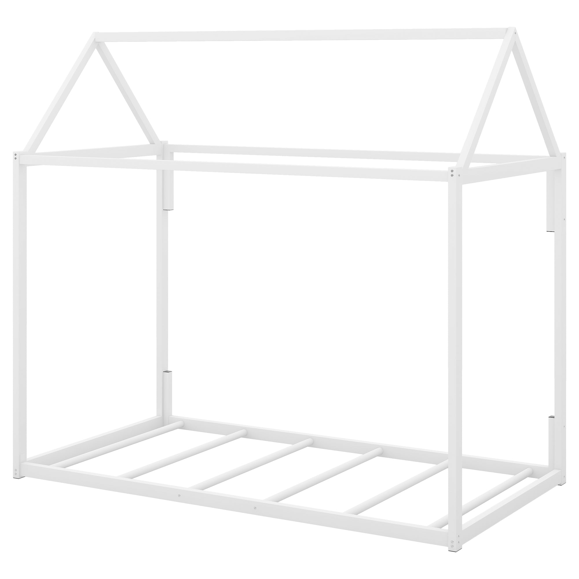 Metal House Shape Platform Bed, twin - Atlantic Fine Furniture Melbourne FL