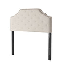 Charismatic - Size Headboard With Button Tufting And Nailhead Trim