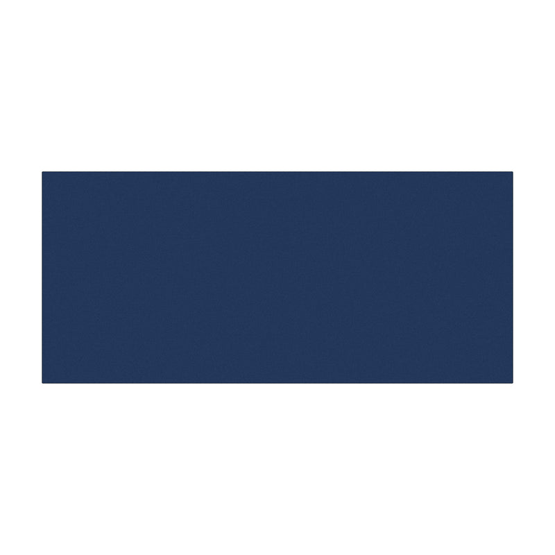 Side Cabinet With Adjustable Shelves And Geometric Door Panels - Navy Blue