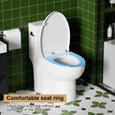 Gloss Tornado Flush 1 Piece Elongated Toilet With Siphonic Side Press, ADA Comfort Chair Height - Gloss White