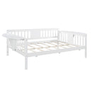 Full size Daybed, Wood Slat Support, White