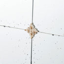 Large & Framed Wall Mirror, Arched Mirror With Decorative Window Look For Living Room - Cream