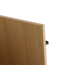 Modern Bathroom Vanity With Ceramic Sink, Freestanding Cabinet, Soft Closing Doors