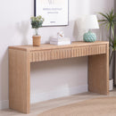 Modern Console Table With 4 Drawers, Entryway Table